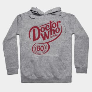 Dr. Pepper cosplaying as Doctor Who - Maroon Hoodie